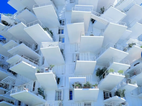 Appartement T2 à Montpellier Arbre Blanc avec parking et vue dégagée