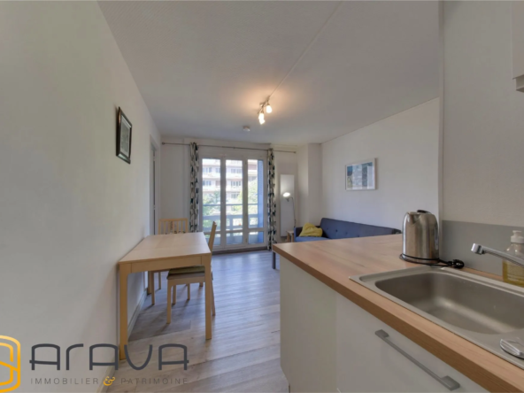Salon cuisine Appartement 3 pièces à Grenoble – Investissement ou premier achat idéal