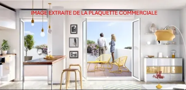 Appartement neuf 2 pièces à Tours (37000) avec balcon et parking - Livraison 2028
