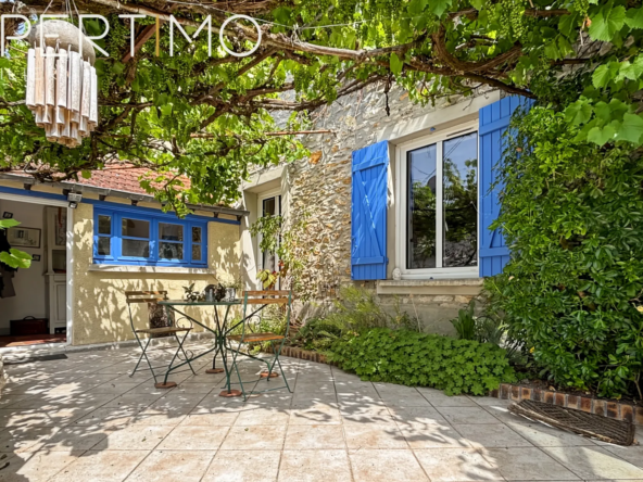 Maison en pierre à Chalo-Saint-Mars avec terrasse et jardin – 110 m²