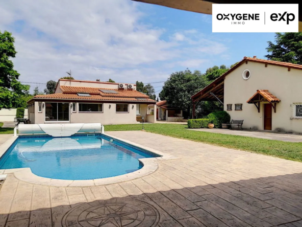 Maison en viager à Palau-del-Vidre avec piscine et dépendance