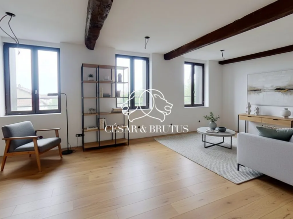 Appartement duplex à vendre à Heyrieux avec travaux à prévoir