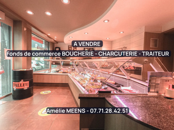 Fonds de commerce Boucherie - Charcuterie - Traiteur à Hondschoote, emplacement d'exception
