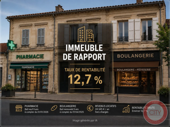 Opportunité d'investissement immobilier à Agen avec revenus locatifs stables