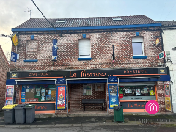 Fonds de commerce à vendre à Aulnoy-lès-Valenciennes avec bar, restauration et terrasse extérieure