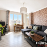 Appartement T3 traversant avec climatisation, parking et cave à Montpellier