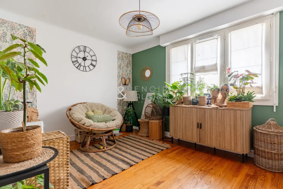 Appartement 4 pièces lumineux avec deux balcons à Nancy 