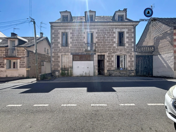Maison à rénover avec potentiel à Objat - Garage et terrasse - 112 m²