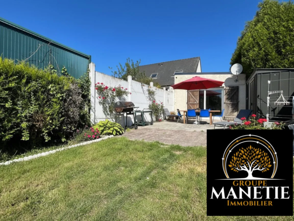 Maison de plain-pied à Lens avec jardin et garage, secteur recherché