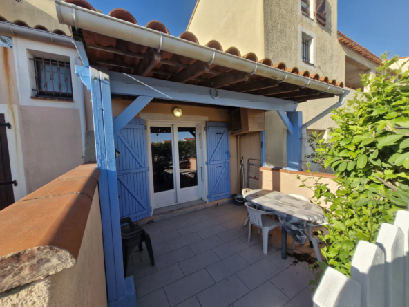 Villa T1 avec mezzanine et garage au Barcarès à proximité de la plage