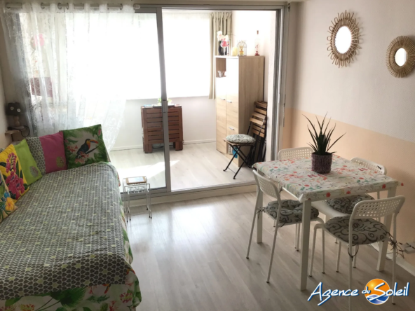 Appartement lumineux à vendre au Barcarès avec parking et ascenseur
