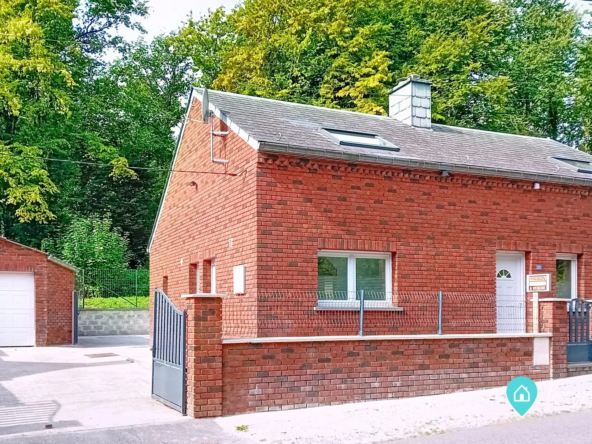Maison semi-individuelle avec garage à Anor - Secteur calme et proche de la forêt