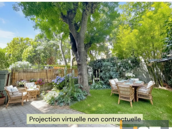 Maison de ville avec jardin à Nîmes – Potentiel et confort