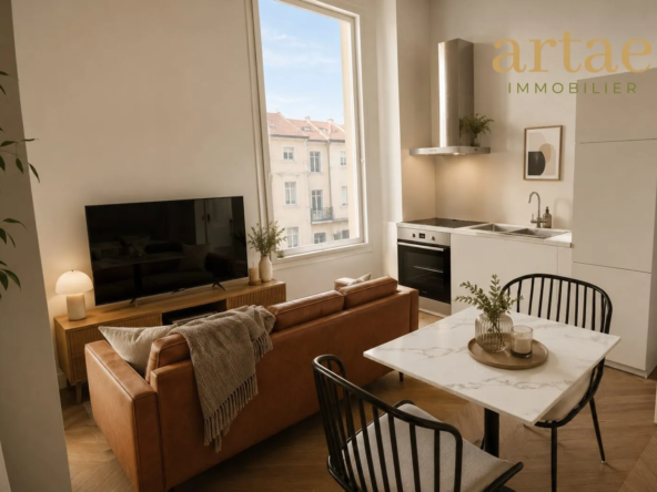 À vendre à Lyon, T2 à rénover dans secteur recherché de 30m² avec cave