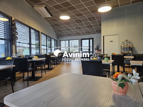À vendre : Fonds de commerce de restaurant avec licence IV en location stratégique en Bresse