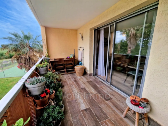 Appartement T2 rénové avec piscine et tennis à Canet-Plage