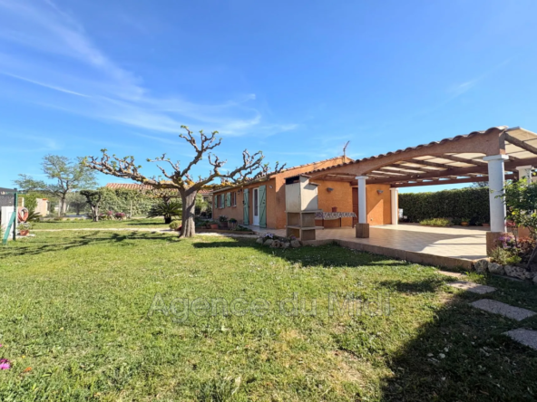 Vente villa de plain-pied avec jardin à La Franqui - 65 m²