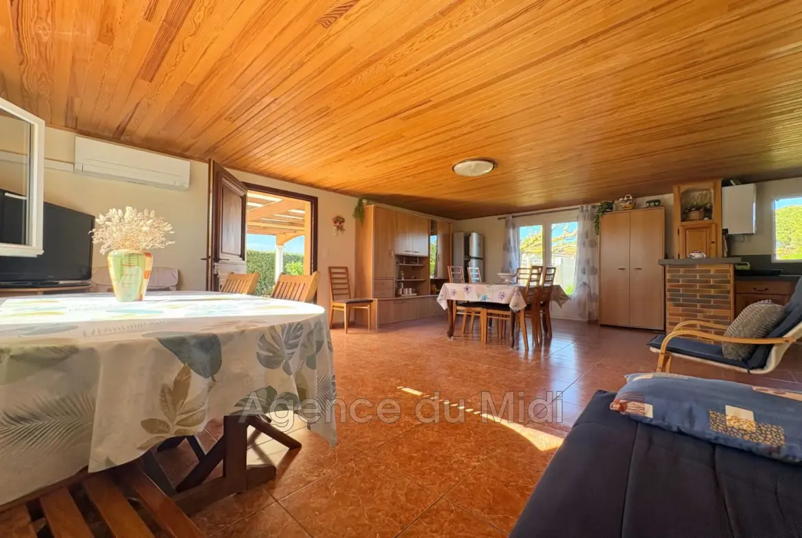 Vente villa de plain-pied avec jardin à La Franqui - 65 m² 