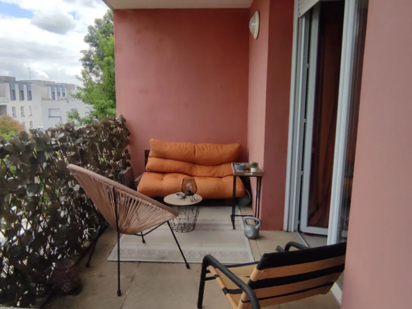 À vendre appartement T2 de 44,27 m² à Tours dans quartier calme
