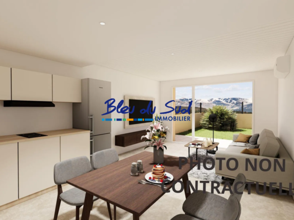 Appartement T2 neuf avec jardin, garage et parking à Vernet-les-Bains