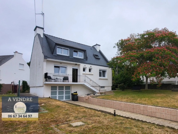 Maison rénovée avec jardin et balcon sud-ouest à Trégunc (29)