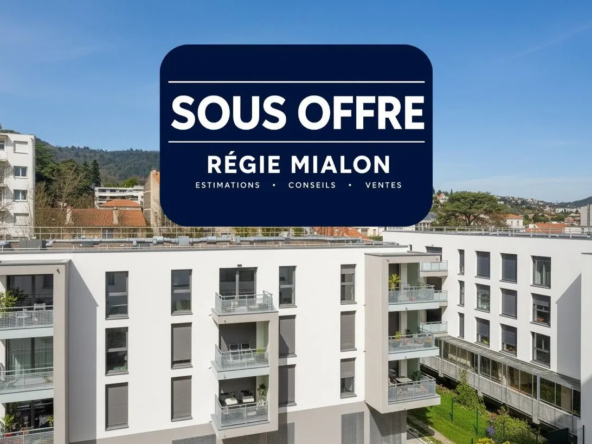Appartement T2 de 56m² à vendre à Chamalières, idéal investissement ou premier achat