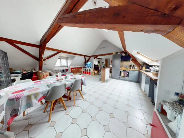 Appartement T3 à vendre à Mommenheim – Charme historique et modernité