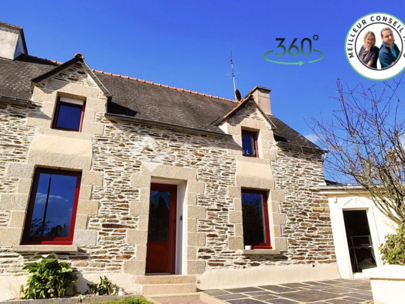 Maison 4 chambres rénovée à Guerlédan, proche Saint Guen, prête à habiter