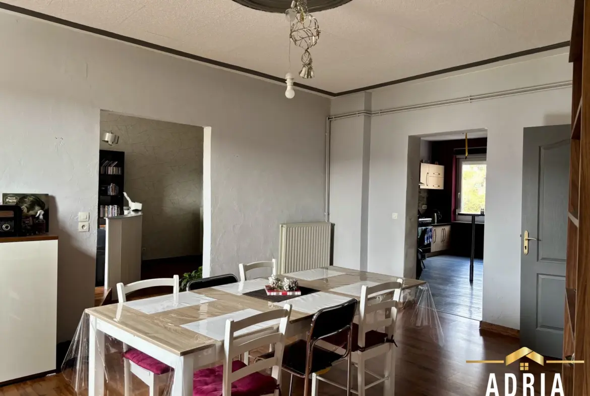 Appartement spacieux de 120 m² avec jardin à Nilvange 