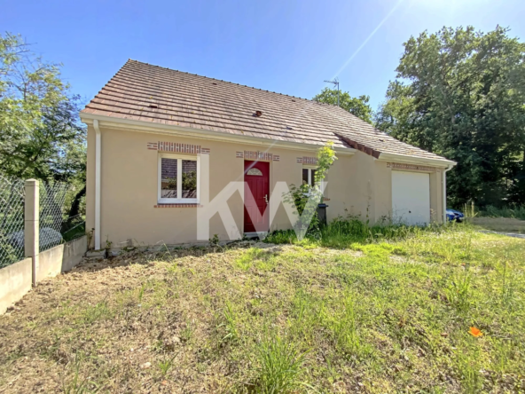 Maison 3 pièces à vendre proche de Vierzon avec jardin et garage