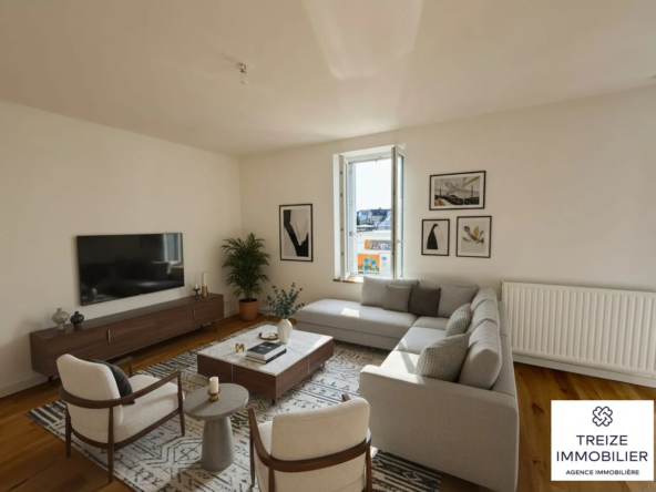 Appartement T3 lumineux à vendre à Auray – 48 m² avec cave