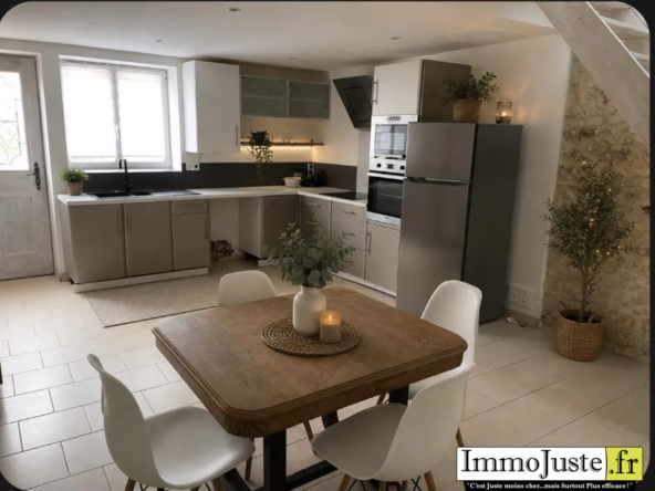 Maison de ville rénovée à Auffargis (78610) – Charmant cocon de 44 m2
