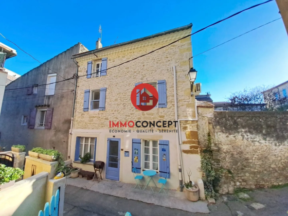 Maison à vendre à Roquemaure de 80 m² avec potentiel de personalization