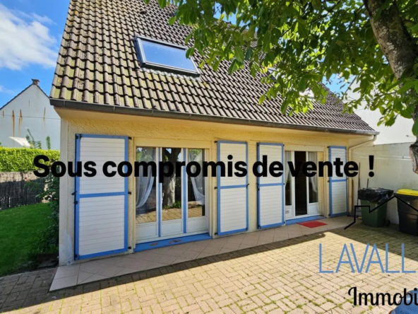 Maison individuelle 3 chambres avec garage et jardin à Amiens