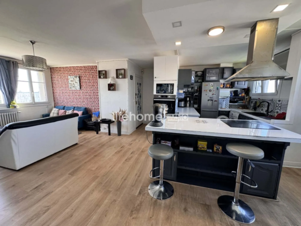 Bel appartement lumineux avec 3 chambres et parking à Châteauroux