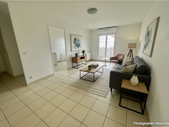 A vendre appartement 3 pièces à Trappes avec balcon et parking en sous-sol