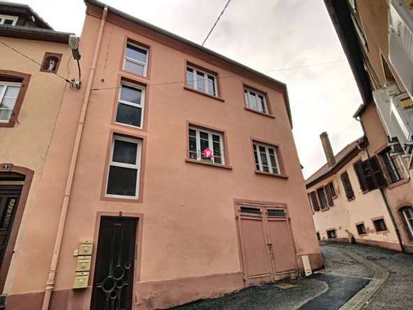 facade immeuble Immeuble de rapport loué à Bitche avec rendement immédiat