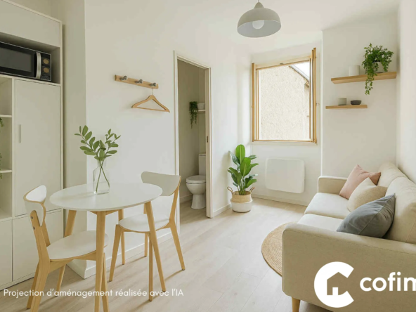Studio à vendre à Tarbes avec parking et faible charges – Investissement idéal