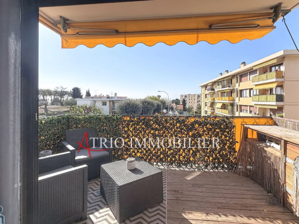 A vendre appartement 3 pièces avec terrasse à Nice Ouest