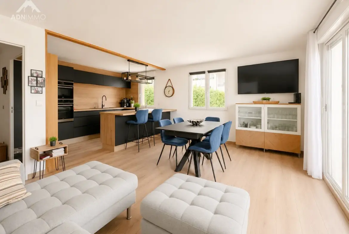 Appartement 3 pièces de 63 m² à Collonges avec parking et cave