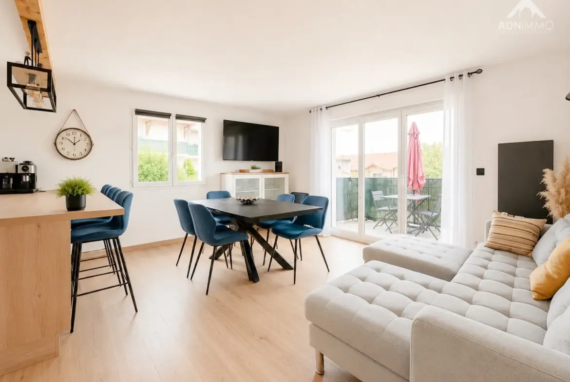 Appartement 3 pièces de 63 m² à Collonges avec parking et cave