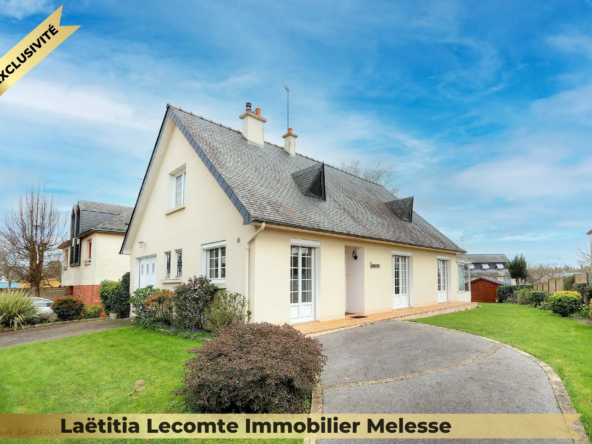 Maison individuelle à Melesse avec jardin et garage - Exclu