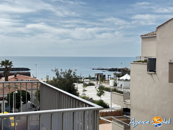 Appartement T3 à vendre au Cap d'Agde - Vue partielle sur la mer, proximité plage