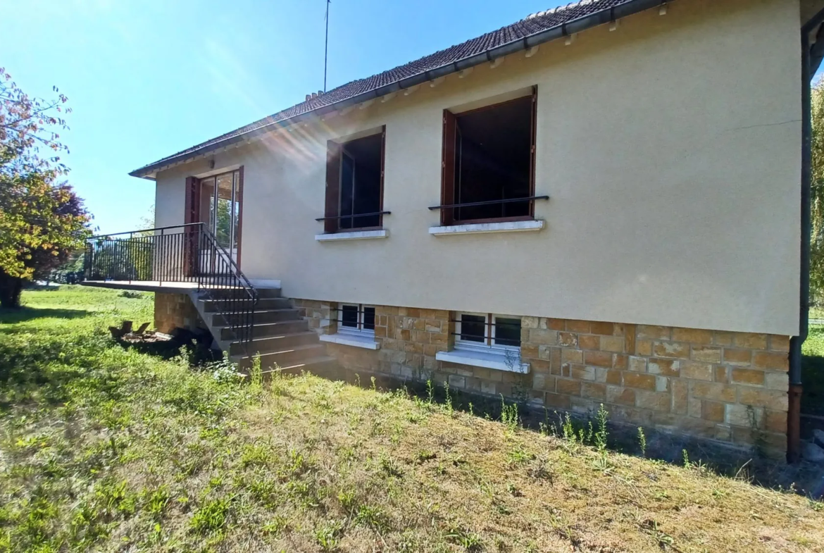 Maison à rénover proche Contres et Blois avec jardin spacieux 