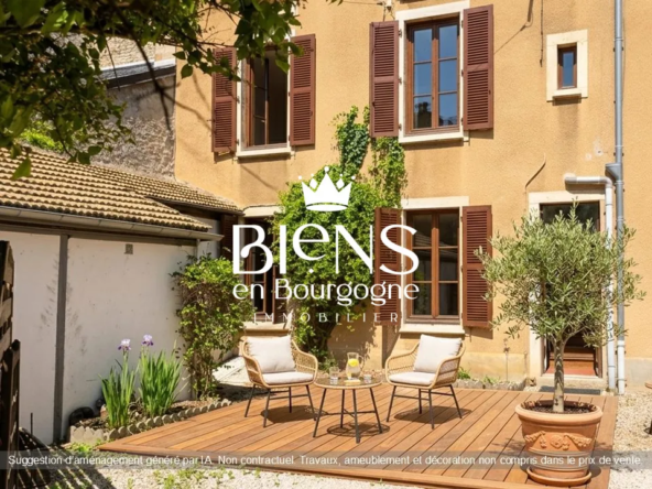 Appartement T4 à vendre à Beaune, centre-ville, charme et potentiel