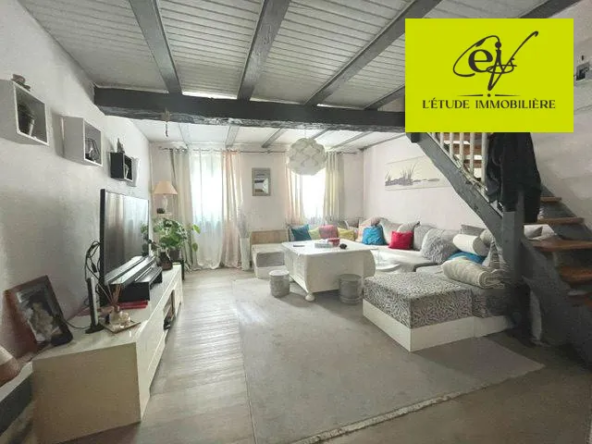Maison mitoyenne de 107 m² à Fénétrange avec potentiel d'aménagement