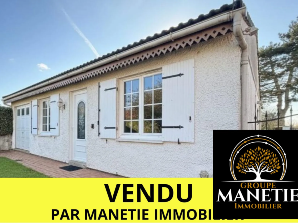 Maison individuelle de plain-pied à vendre entre Arras et Douai avec jardin et travaux à prévoir