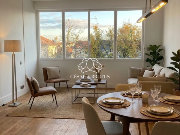 Appartement T3 à vendre à Vichy avec garage, loggia et terrasse au cœur de la ville