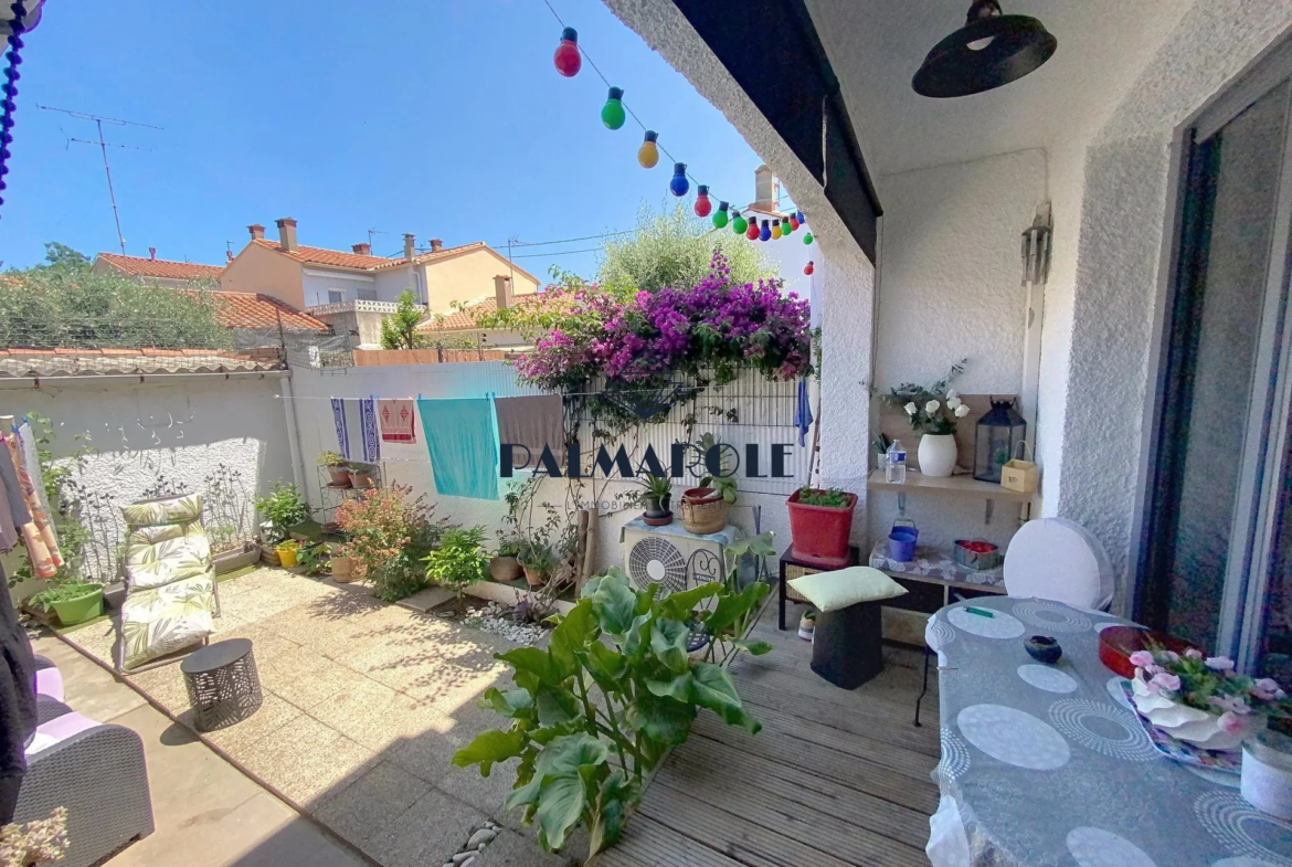 Maison spacieuse à Perpignan Torcatis avec garage et deux appartements séparés