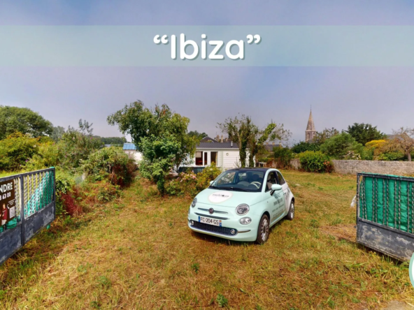 Terrain de loisir avec Mobile-home et garage à Asnelles, proche plage